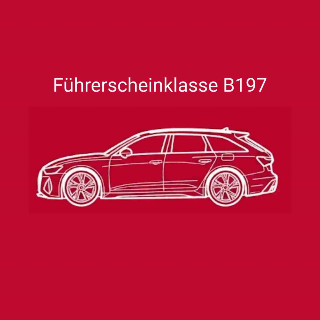 Führerscheinklasse B197